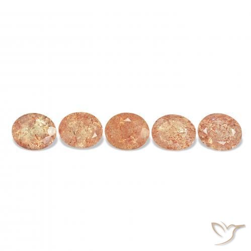 Shop natural 23.13ct 薄いタイガーオレンジ サンストーン gems, 楕円形, from インド at GemSelect. In stock, global shipping!