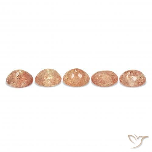 Shop natural 23.13ct 薄いタイガーオレンジ サンストーン gems, 楕円形, from インド at GemSelect. In stock, global shipping!