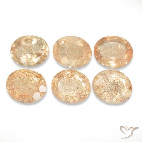 Shop natural 24.73ct ライトオレンジ サンストーン gems, 楕円形, from インド at GemSelect. In stock, global shipping!