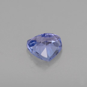 0.44カラットの天然バイオレットブルータンザナイト（4.8×4.8 mm・トリリアント）
