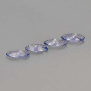 カラットの天然バイオレットブルータンザナイト（6.9×3.4 mm・マーキス）