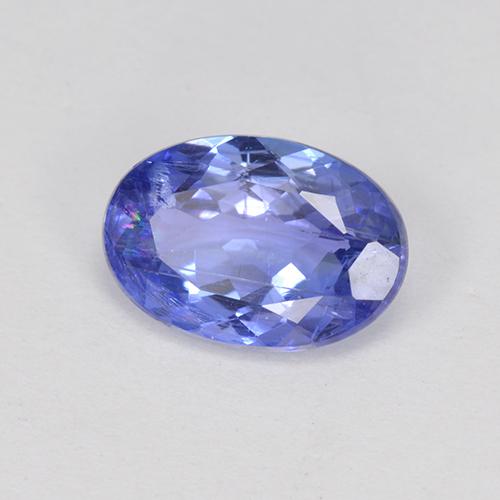 1.22カラットの天然バイオレットブルータンザナイト（8.2×5.7 mm・オーバルカット）