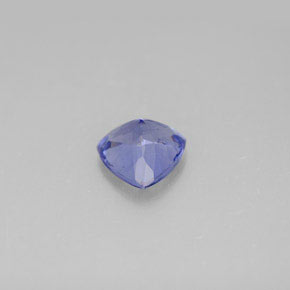 1.21カラットの天然バイオレットブルータンザナイト（7×7 mm・トリリアント）
