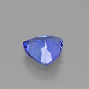 1.84カラットの天然バイオレットブルータンザナイト（8×7.9 mm・トリリアント）