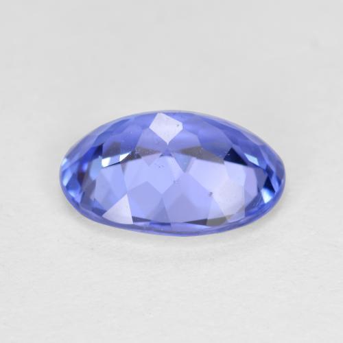 1.46カラットの天然バイオレットブルータンザナイト（8.4×6.4 mm・オーバルカット）