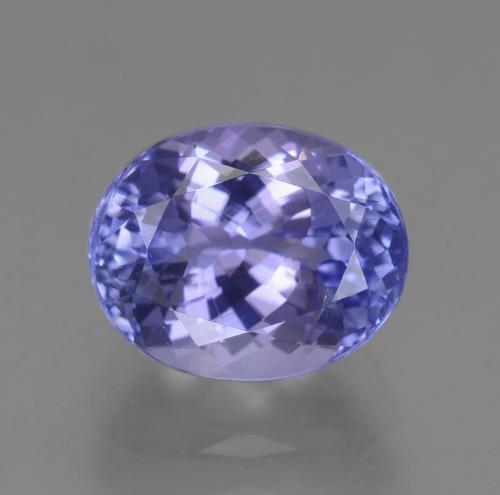 2.50カラットの天然濃いバイオレットブルータンザナイト（8.6×7 mm・オーバルカット）