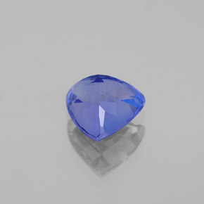 1.33カラットの天然バイオレットブルータンザナイト（7.1×7 mm・トリリアント）