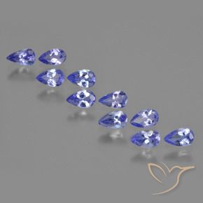 Shop natural 2.07ct 濃いバイオレットブルー タンザナイト gems, 洋梨の形, from タンザニア at GemSelect. In stock, global shipping!