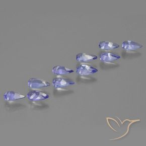 Shop natural 1.70ct 濃いバイオレットブルー タンザナイト gems, 洋梨の形, from タンザニア at GemSelect. In stock, global shipping!