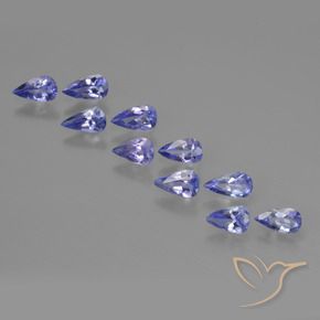 Shop natural 1.76ct 濃いバイオレットブルー タンザナイト gems, 洋梨の形, from タンザニア at GemSelect. In stock, global shipping!