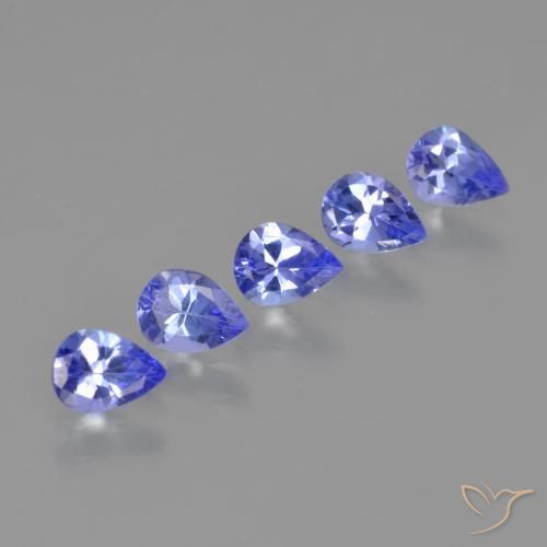 Shop natural 1.39ct 濃いバイオレットブルー タンザナイト gems, 洋梨の形, from タンザニア at GemSelect. In stock, global shipping!