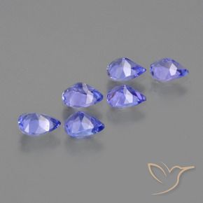 Shop natural 1.74ct 濃いバイオレットブルー タンザナイト gems, 洋梨の形, from タンザニア at GemSelect. In stock, global shipping!
