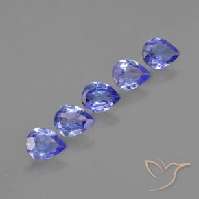 Shop natural 1.29ct 濃いバイオレットブルー タンザナイト gems, 洋梨の形, from タンザニア at GemSelect. In stock, global shipping!