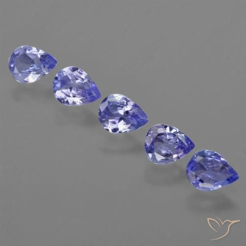 タンザナイトルース 0.35ct バイオレットブルー タンザナイト
