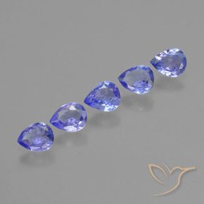 Shop natural 1.27ct 濃いバイオレットブルー タンザナイト gems, 洋梨の形, from タンザニア at GemSelect. In stock, global shipping!