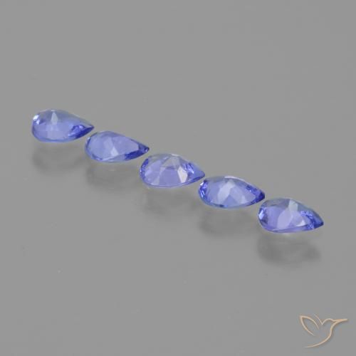 Shop natural 1.25ct 濃いバイオレットブルー タンザナイト gems, 洋梨の形, from タンザニア at GemSelect. In stock, global shipping!