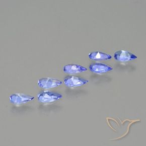 Shop natural 1.29ct 濃いバイオレットブルー タンザナイト gems, 洋梨の形, from タンザニア at GemSelect. In stock, global shipping!