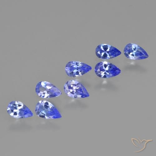 Shop natural 1.65ct ディープバイオレットブルー タンザナイト gems, 洋梨の形, from タンザニア at GemSelect. In stock, global shipping!
