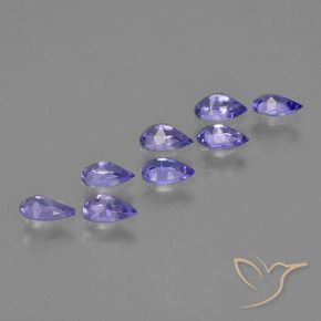 Shop natural 1.55ct 濃いバイオレットブルー タンザナイト gems, 洋梨の形, from タンザニア at GemSelect. In stock, global shipping!