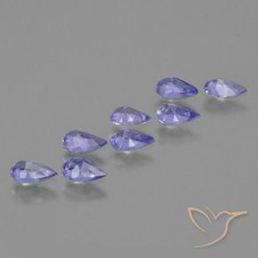 Shop natural 1.58ct 明るいバイオレット タンザナイト gems, 洋梨の形, from タンザニア at GemSelect. In stock, global shipping!