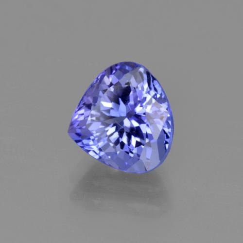 2.28カラットの天然濃いバイオレットブルータンザナイト（8.4×8 mm・洋梨の形）