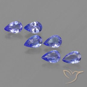 Shop natural 2.15ct 濃いバイオレットブルー タンザナイト gems, 洋梨の形, from タンザニア at GemSelect. In stock, global shipping!