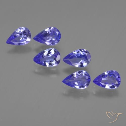 Shop natural 2.17ct 濃いバイオレットブルー タンザナイト gems, 洋梨の形, from タンザニア at GemSelect. In stock, global shipping!