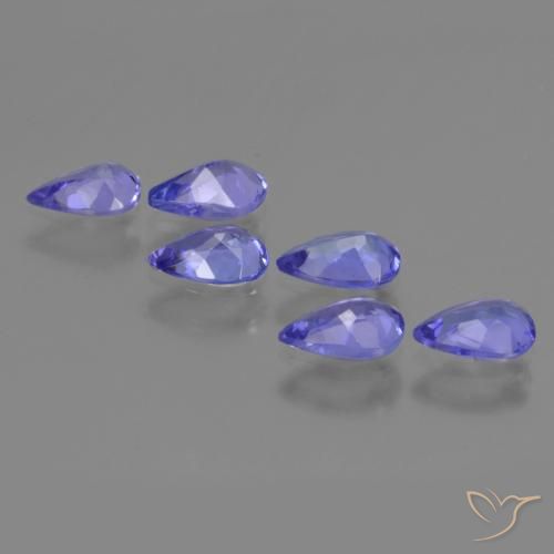 Shop natural 2.17ct 濃いバイオレットブルー タンザナイト gems, 洋梨の形, from タンザニア at GemSelect. In stock, global shipping!