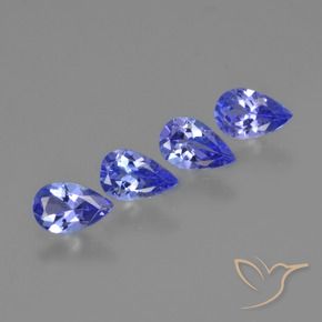 自然派の商品を探す 1.67ct 濃いパープルブルー タンザナイト 宝石, 洋梨の形, タンザニア からGemSelectで. 在庫あり、世界各国へ発送!