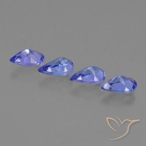 自然派の商品を探す 1.67ct 濃いパープルブルー タンザナイト 宝石, 洋梨の形, タンザニア からGemSelectで. 在庫あり、世界各国へ発送!
