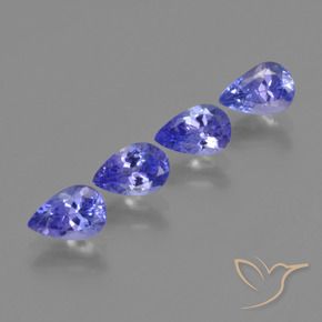 Shop natural 1.94ct 濃いバイオレットブルー タンザナイト gems, 洋梨の形, from タンザニア at GemSelect. In stock, global shipping!