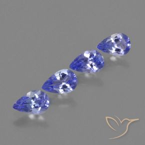 Shop natural 1.67ct 濃いバイオレットブルー タンザナイト gems, 洋梨の形, from タンザニア at GemSelect. In stock, global shipping!
