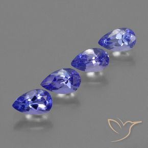 Shop natural 1.70ct 濃いバイオレットブルー タンザナイト gems, 洋梨の形, from タンザニア at GemSelect. In stock, global shipping!
