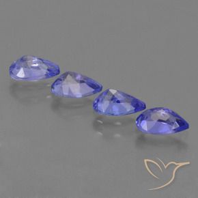 Shop natural 1.70ct 濃いバイオレットブルー タンザナイト gems, 洋梨の形, from タンザニア at GemSelect. In stock, global shipping!