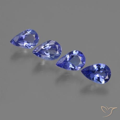 Shop natural 1.76ct 濃いパープルブルー タンザナイト gems, 洋梨の形, from タンザニア at GemSelect. In stock, global shipping!