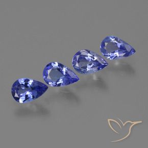 Shop natural 1.76ct 濃いパープルブルー タンザナイト gems, 洋梨の形, from タンザニア at GemSelect. In stock, global shipping!