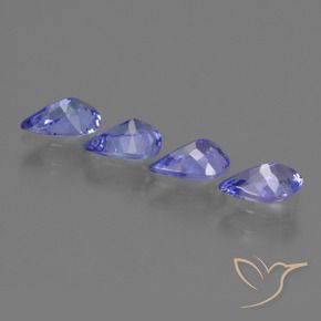 Shop natural 1.34ct 濃いバイオレットブルー タンザナイト gems, 洋梨の形, from タンザニア at GemSelect. In stock, global shipping!