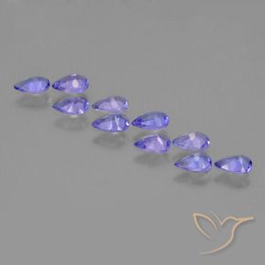 Shop natural 1.79ct 濃いバイオレットブルー タンザナイト gems, 洋梨の形, from タンザニア at GemSelect. In stock, global shipping!