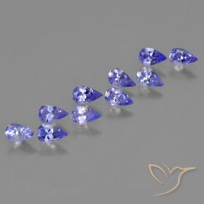 Shop natural 2.38ct 濃いバイオレットブルー タンザナイト gems, 洋梨の形, from タンザニア at GemSelect. In stock, global shipping!