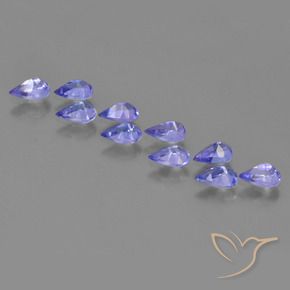 Shop natural 2.38ct 濃いバイオレットブルー タンザナイト gems, 洋梨の形, from タンザニア at GemSelect. In stock, global shipping!