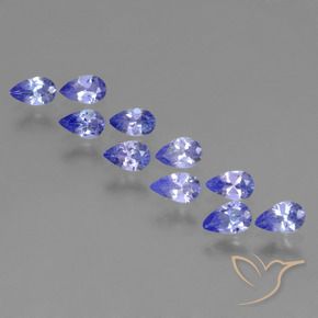 Shop natural 2.17ct 濃いバイオレットブルー タンザナイト gems, 洋梨の形, from タンザニア at GemSelect. In stock, global shipping!
