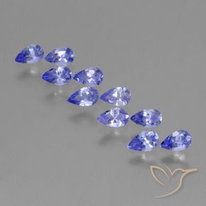 Shop natural 2.09ct 濃いバイオレットブルー タンザナイト gems, 洋梨の形, from タンザニア at GemSelect. In stock, global shipping!