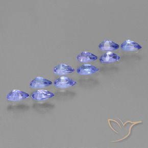 Shop natural 2.09ct 濃いバイオレットブルー タンザナイト gems, 洋梨の形, from タンザニア at GemSelect. In stock, global shipping!