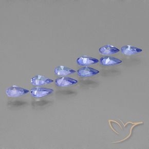 Shop natural 2.09ct 濃いバイオレットブルー タンザナイト gems, 洋梨の形, from タンザニア at GemSelect. In stock, global shipping!