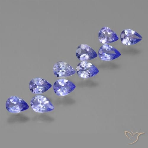 Shop natural 2.55ct 濃いバイオレットブルー タンザナイト gems, 洋梨の形, from タンザニア at GemSelect. In stock, global shipping!