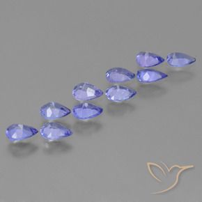 Shop natural 2.55ct 濃いバイオレットブルー タンザナイト gems, 洋梨の形, from タンザニア at GemSelect. In stock, global shipping!