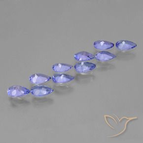 Shop natural 3.65ct 濃いバイオレットブルー タンザナイト gems, 洋梨の形, from タンザニア at GemSelect. In stock, global shipping!