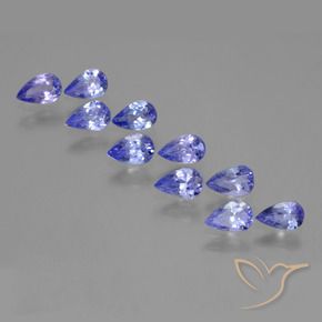 Shop natural 3.36ct 濃いバイオレットブルー タンザナイト gems, 洋梨の形, from タンザニア at GemSelect. In stock, global shipping!