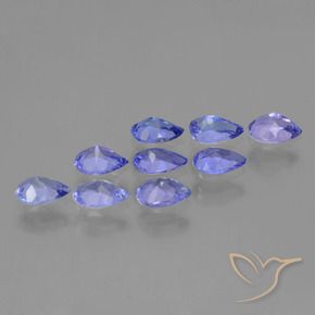 Shop natural 3.26ct 濃いバイオレットブルー タンザナイト gems, 洋梨の形, from タンザニア at GemSelect. In stock, global shipping!