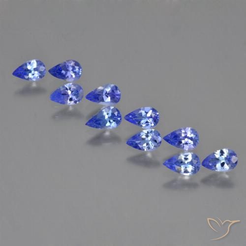 Shop natural 2.18ct ディープバイオレットブルー タンザナイト gems, 洋梨の形, from タンザニア at GemSelect. In stock, global shipping!
